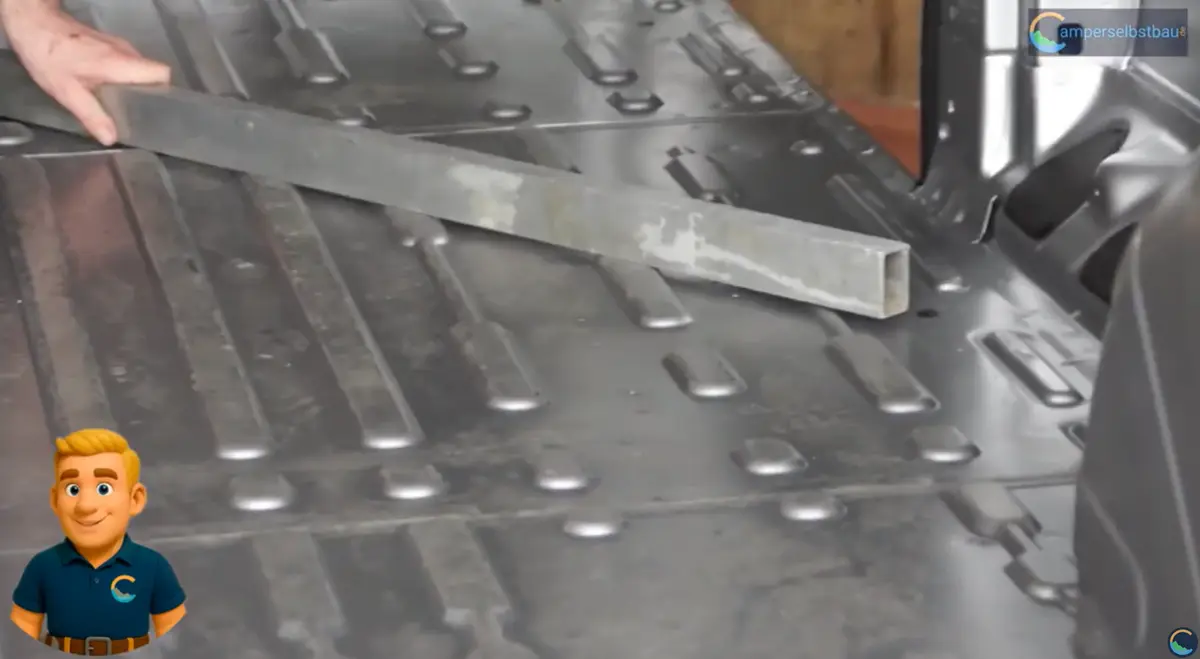 fahrzeugboden-pruefen-und-unebenheiten ausgleichen